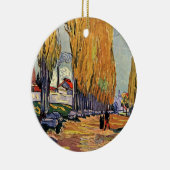 Les Alyscamps (Friedhof) von Vincent van Gogh Keramikornament (Rechts)