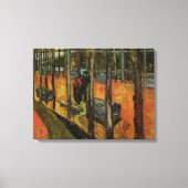 Les Alyscamps (Friedhof) von Vincent van Gogh Leinwanddruck (Vorderseite)