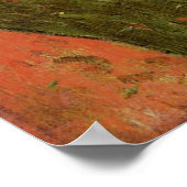 Les Alyscamps (Friedhof) von Vincent van Gogh Poster (Ecke)