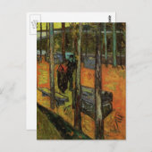Les Alyscamps (Friedhof) von Vincent van Gogh Postkarte (Vorne/Hinten)
