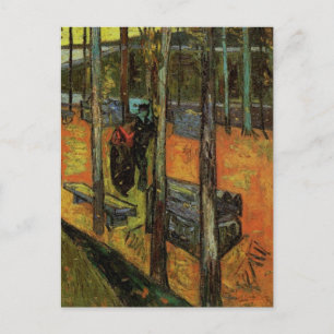 Les Alyscamps (Friedhof) von Vincent van Gogh Postkarte