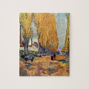 Les Alyscamps (Friedhof) von Vincent van Gogh Puzzle