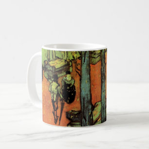 Les Alyscamps, Herbstblätter von Vincent van Gogh Kaffeetasse