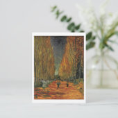 Les Alyscamps Van Gogh Fine Art Postkarte (Stehend Vorderseite)