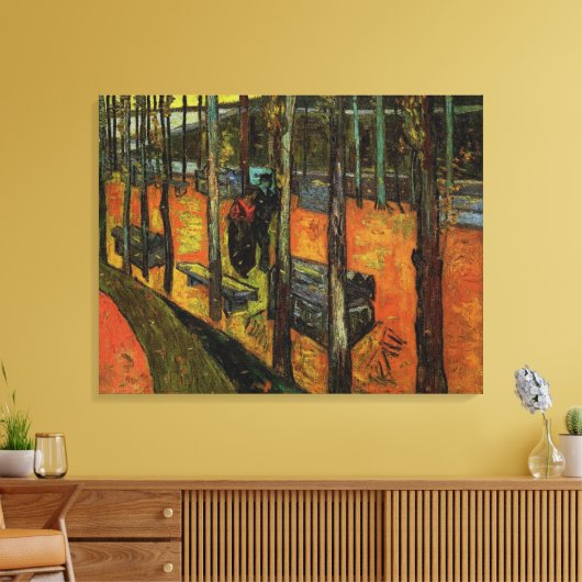 Les Alyscamps, Vincent van Gogh Leinwanddruck (Insitu (Wohnzimmer))