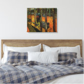 Les Alyscamps, Vincent van Gogh Leinwanddruck (Insitu (Schlafzimmer))