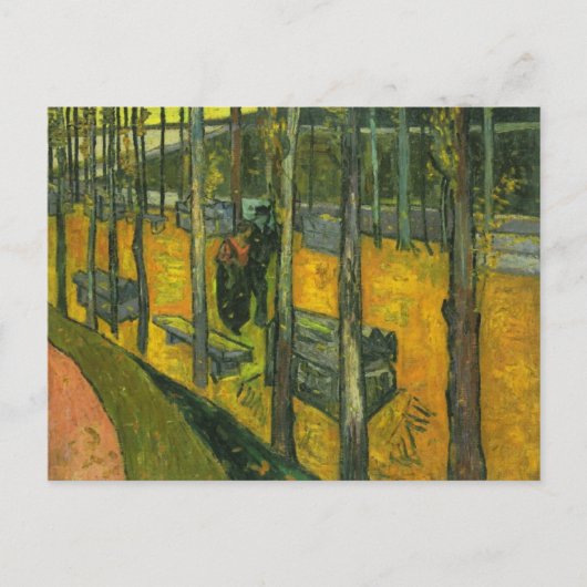 Les Alyscamps, Vincent Van Gogh Postkarte (Vorderseite)