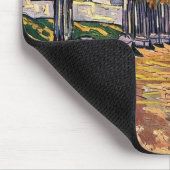 Les Alyscamps von Van Gogh. Herbstlandschaft Mousepad (Ecke)