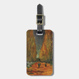 Les Alyscamps von Vincent van Gogh. Herbst, Herbst Gepäckanhänger
