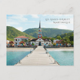 Les Anses-d'Arlet Martinique Malerische Küstenland Postkarte
