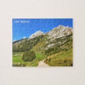 Les Aravis, Französische Alpen Puzzle (Horizontal)