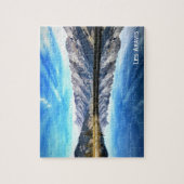 Les Aravis, Französische Alpen Puzzle (Vertikal)