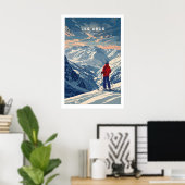 Les Arcs Reiseplakat - Frankreich 1 Poster (Heimbüro)