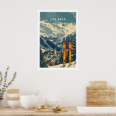 Les Arcs Ski Poster Frankreich 1 (Küche)