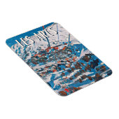 Les Arcs Skistation Magnet (Rechte Seite)