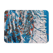 Les Arcs Skistation Magnet (Horizontal)