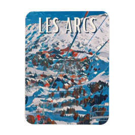 Les Arcs Skistation Magnet