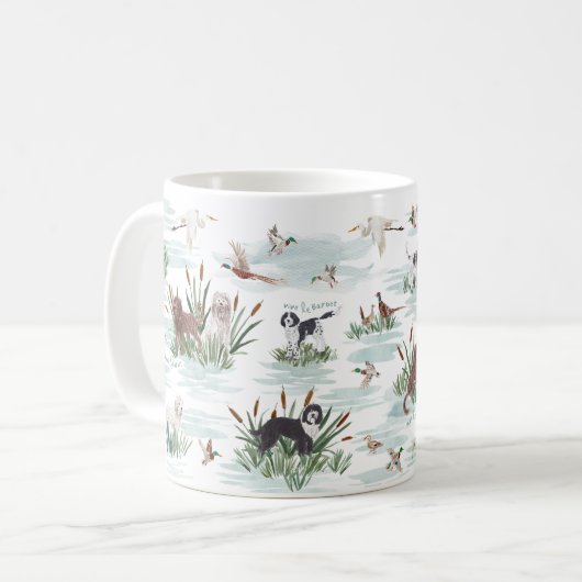 LES BARBETS KAFFEETASSE (Vorderseite Links)