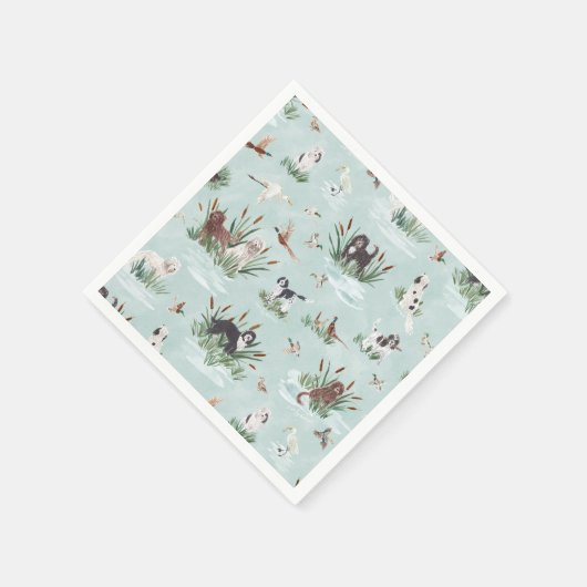 LES BARBETS SERVIETTE (Ecke)