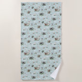 LES BARBETS STRANDTUCH (Vorderseite)