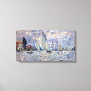 les Barques durch Claude Monet Leinwanddruck