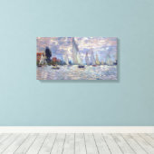 les Barques von Claude Monet Leinwanddruck (Insitu (Holzboden))