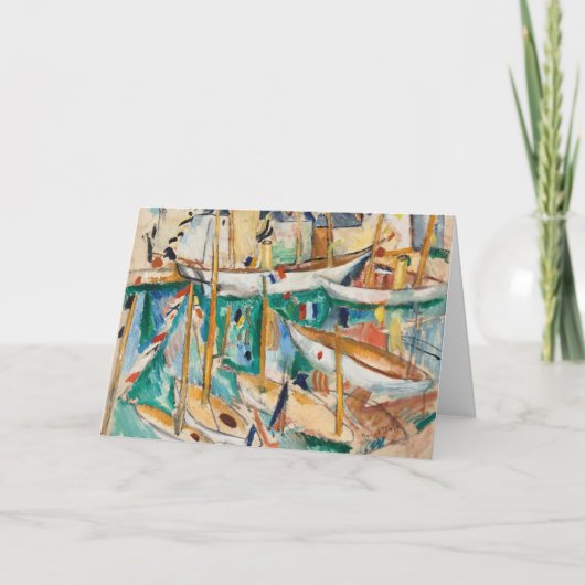 Les Bateaux | Raoul Dufy Karte (Vorderseite)