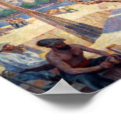 Les batteurs de pieux poster (Ecke)