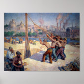 Les batteurs de pieux poster (Vorne)