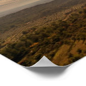 Les Baux-de-Provence, Frankreich Poster (Ecke)