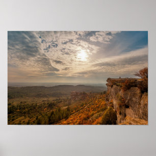 Les Baux-de-Provence, Frankreich Poster