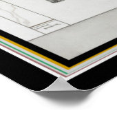 "Les Belles Sauvagettes" Art Deco 16x20 Poster (Ecke)