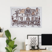 Les Bernaoux | Neufchatel Hardelot, Frankreich Poster (Heimbüro)
