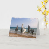 Les Braves Memorial, Normandie, Frankreich - Karte (Gelbe Blume)