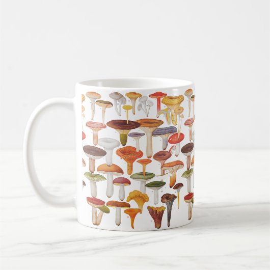 Les Champignon-Pilze Kaffeetasse (Links)