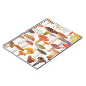 Les Champignon-Pilze Notizblock (Linke Seite)