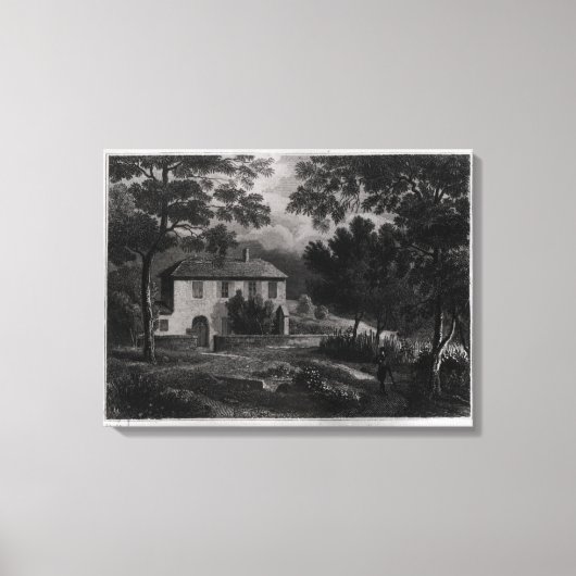 Les Charmettes Leinwanddruck (Vorderseite)