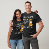 Les Chats Roux Sont Comme Les Autres Chat, e Mie T-Shirt (Unisex)