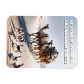 "Les chiens aboient, la caravane passe" Magnet (Horizontal)
