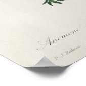 "Les Choix des Plus Belles Fleurs" Poster (Ecke)