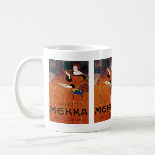 Les Cigarettes Mekka Kaffeetasse (Links)
