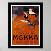 Les Cigarettes Mekka Poster (Vorne)