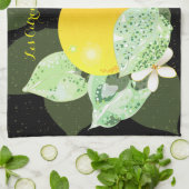 Les Citrons Handtuch (Gefaltet)
