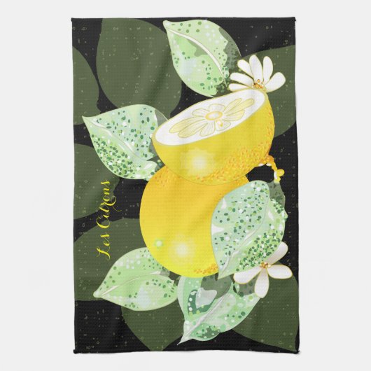 Les Citrons Handtuch (Vertikal)