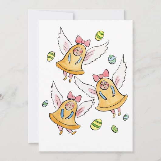 Les Cloches de Pâques Einladung (Vorderseite)