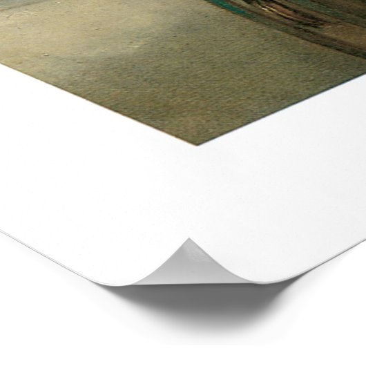 Les Coquelicots Poster (Ecke)