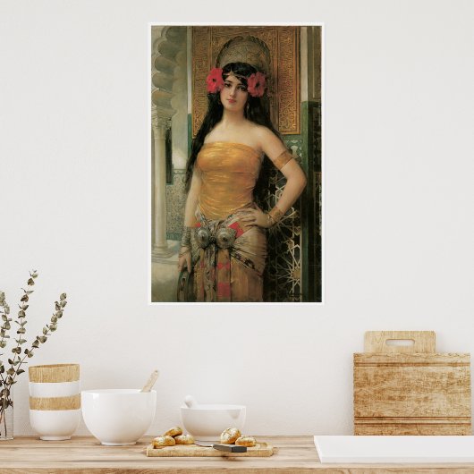 Les Coquelicots Poster (Küche)