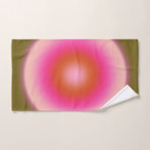 Les Couleurs 05 Gradient Olive and Pink Aura Badhandtuch Set (Handtuch)