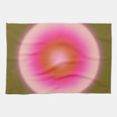Les Couleurs 05 Gradient Olive and Pink Aura Geschirrtuch (Horizontal)