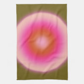 Les Couleurs 05 Gradient Olive and Pink Aura Geschirrtuch (Vertikal)